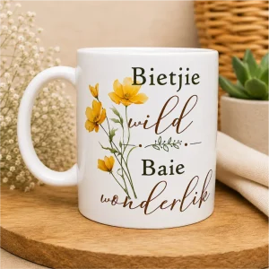 Bietjie wild, baie wonderlik - Koffiebeker