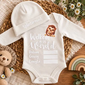 Kruippakkie/Babygrow – “Welkom in die Wêreld”